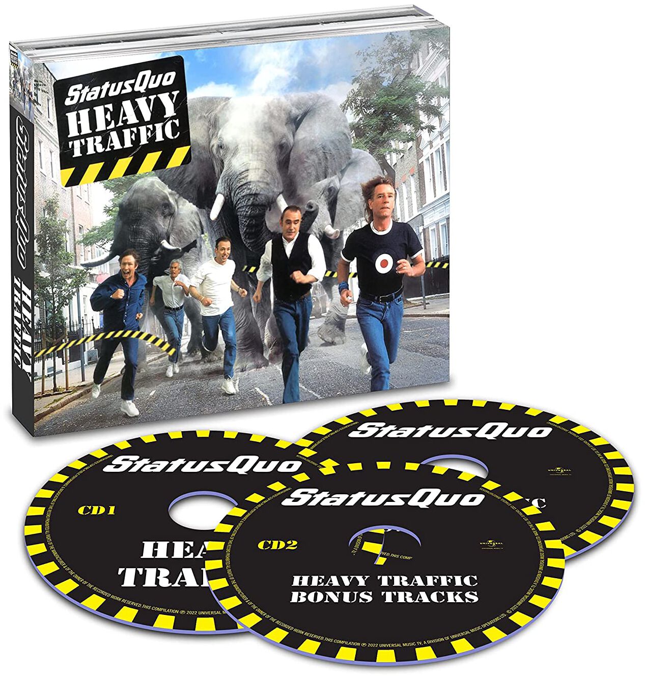 Status Quo Heavy traffic CD multicolor