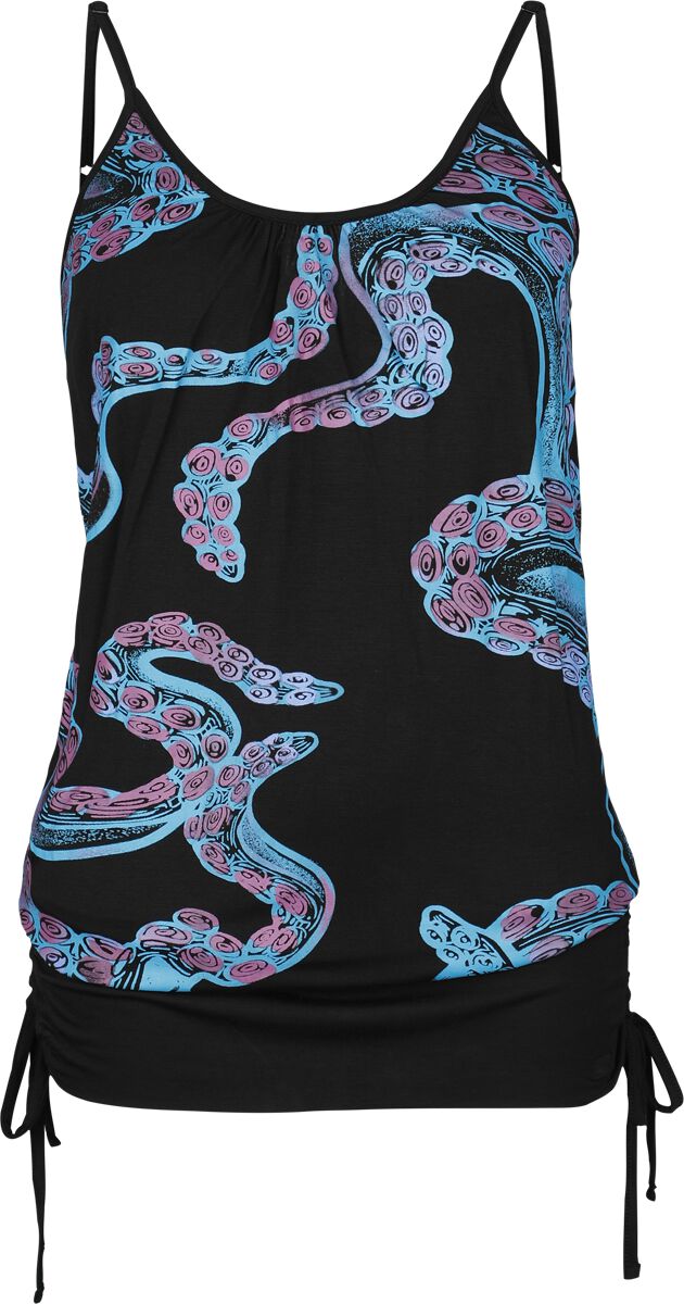 Image of Top di Full Volume by EMP - Top with Octopus Print - S a XXL - Donna - multicolore