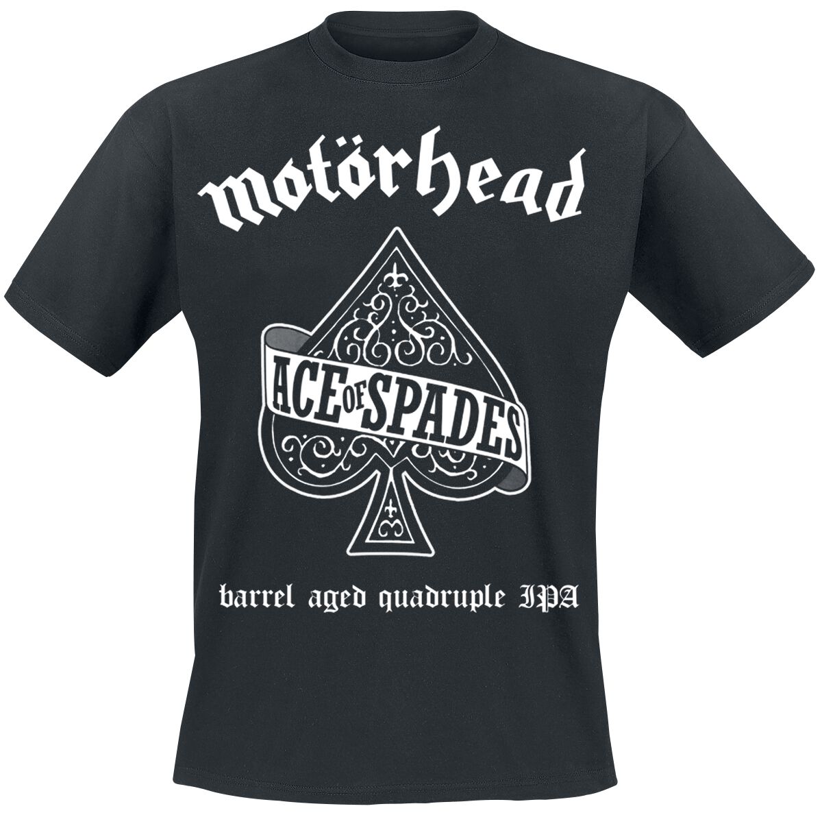 Motörhead IPA Beer T-Shirt schwarz