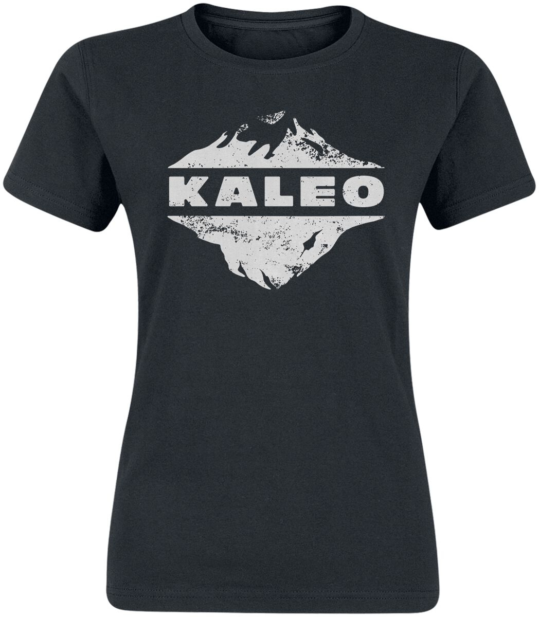 Kaleo Glacier Logo T-Shirt schwarz