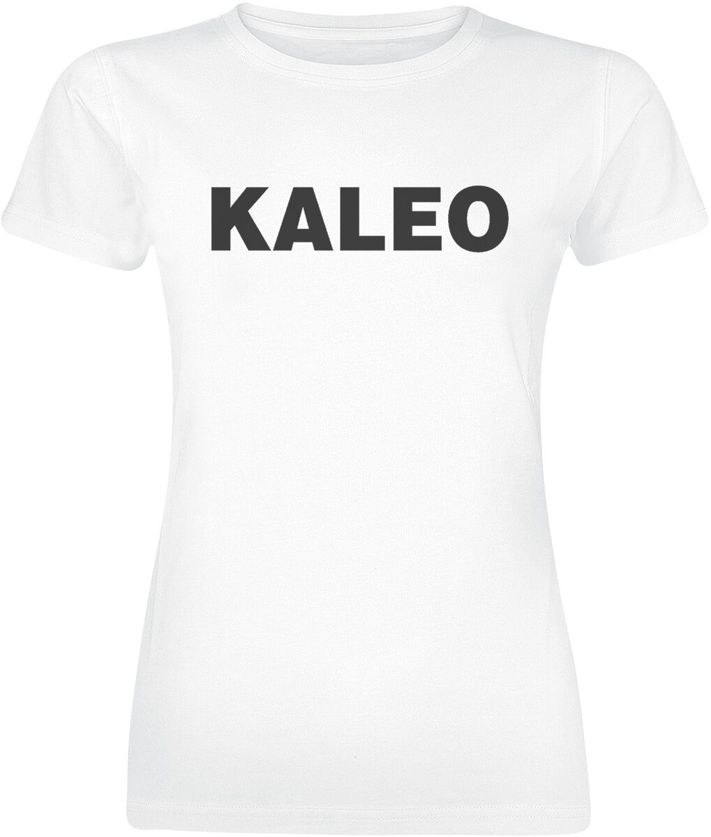 Kaleo Logo Tee T-Shirt weiß