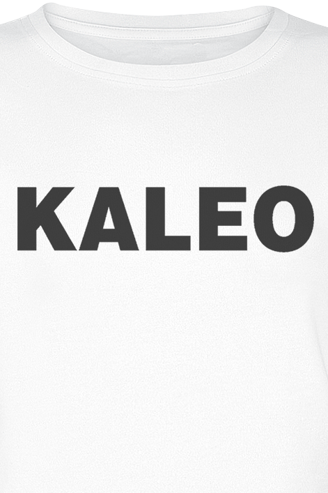 Kaleo Logo Tee T-Shirt weiß