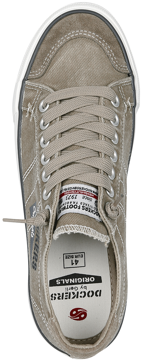 Dockers by Gerli Canvas Sneaker Sneaker hellbraun