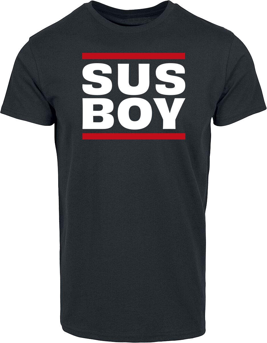 Sprüche SUSBOY T-Shirt schwarz Sprüche SUSBOY T-Shirt schwarz
