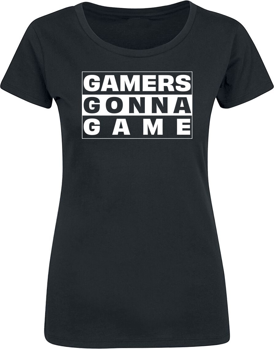 Funshirt Gamers Gonna Game T-Shirt schwarz Funshirt Gamers Gonna Game T-Shirt schwarz