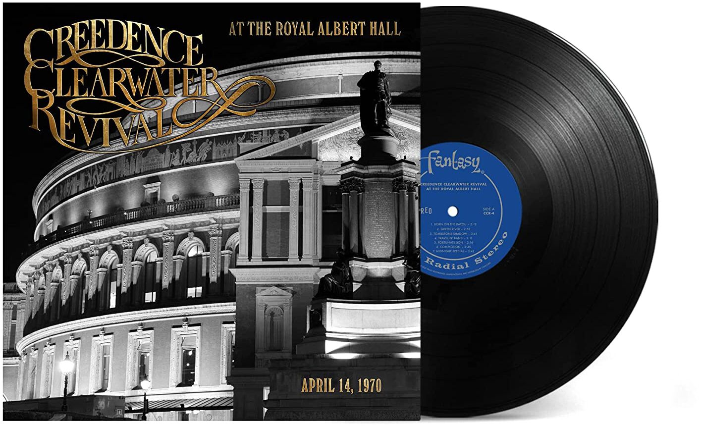 Creedence Clearwater Revival (CCR) Live at The Royal Albert Hall LP multicolor