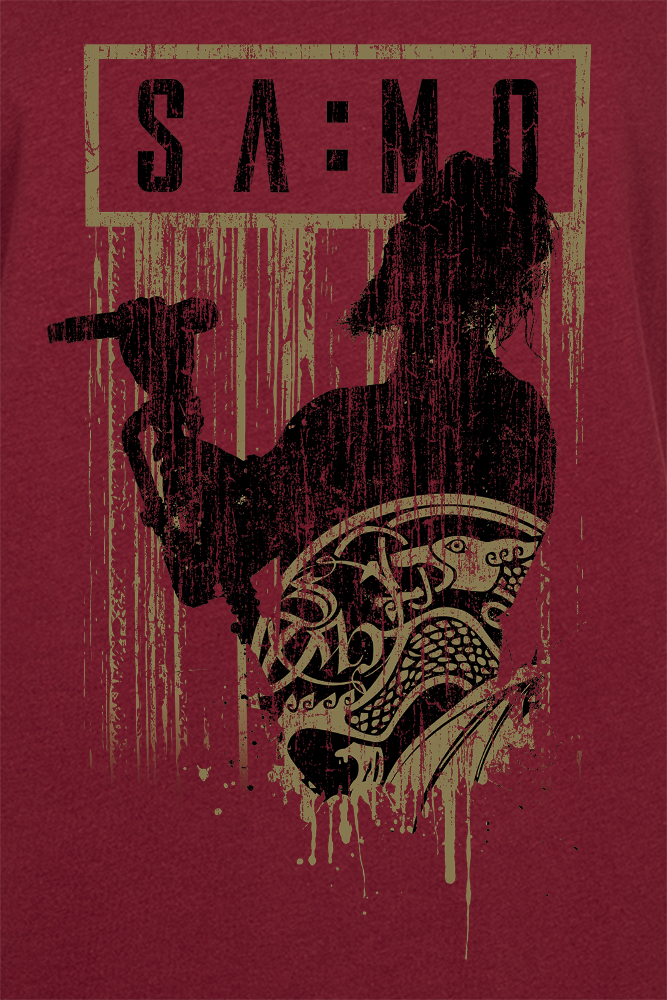 Saltatio Mortis T-Shirt - Alea Silhouette - XS bis XXL - für Damen - Größe XS - burgund  - EMP exklusives Merchandise!