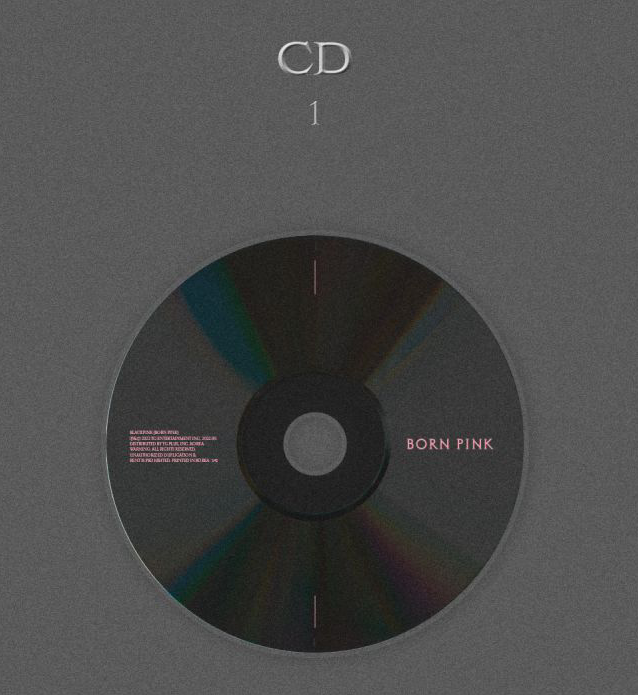 Blackpink Born pink CD multicolor