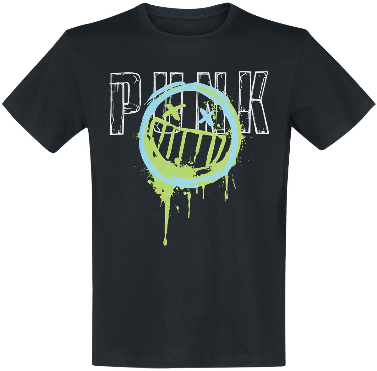 Borderlands Neon Punk T-Shirt schwarz