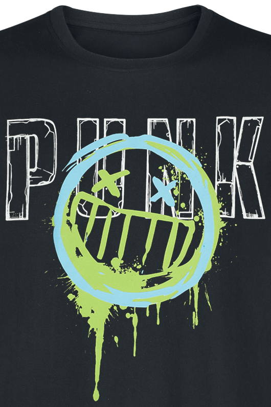 Borderlands Neon Punk T-Shirt schwarz