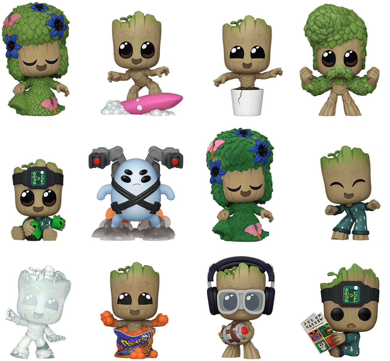 I Am Groot Funko Mystery Mini Blind Funko Mystery Minis multicolor I Am Groot Funko Mystery Mini Blind Funko Mystery Minis multicolor