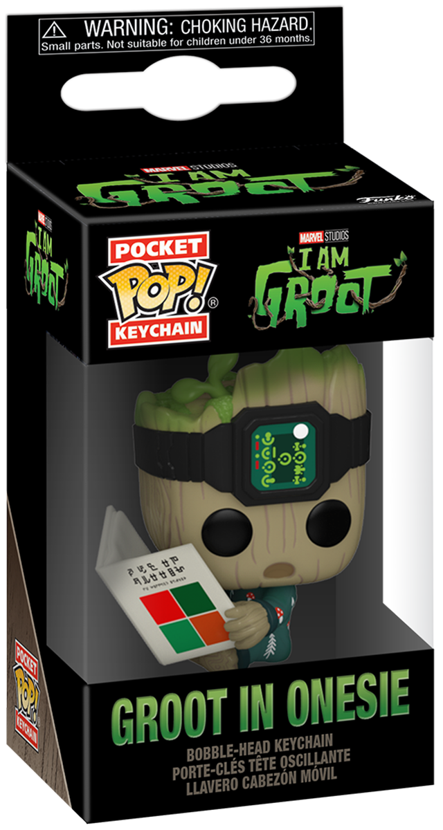 I Am Groot - Marvel Funko Pocket Pop! - Groot in Onesie Pocket Pop! - multicolor  - Lizenzierter Fanartikel