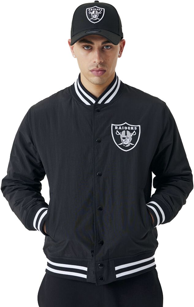 New Era – NFL Las Vegas Raiders Bomberjacke Bomberjacke schwarz New Era – NFL Las Vegas Raiders Bomberjacke Bomberjacke schwarz