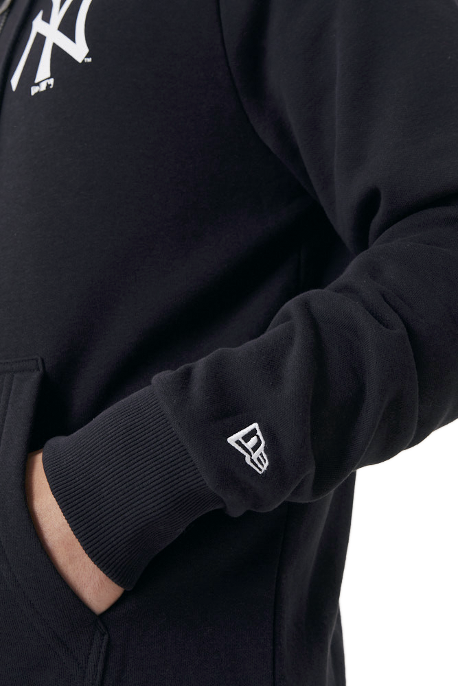 New Era - MLB League Essentials - NY Yankees Kapuzenjacke schwarz