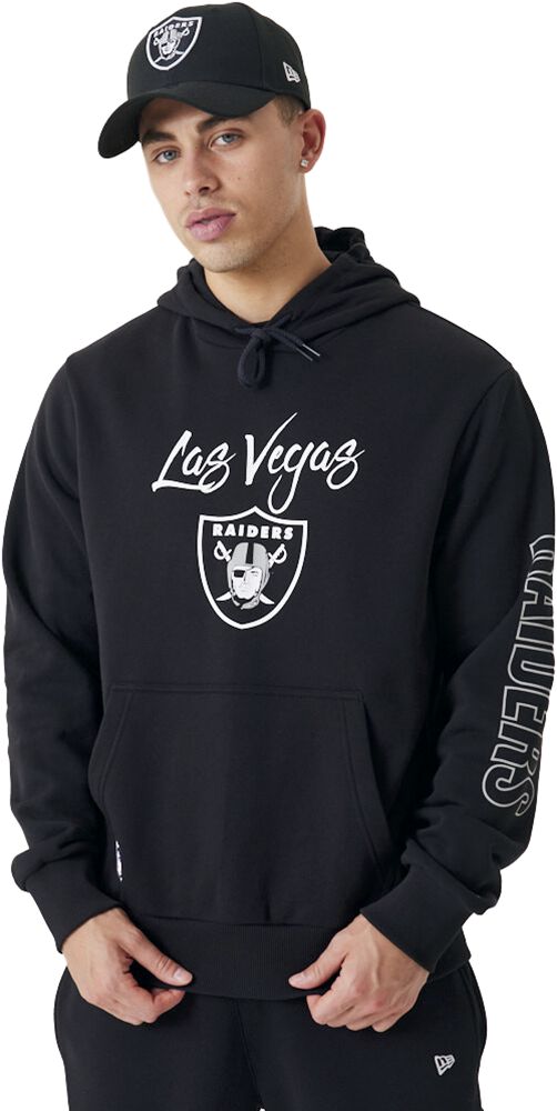 Levně New Era - NFL NFL Script - Las Vegas Raiders Mikina s kapucí černá