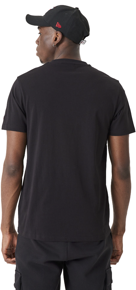 New Era - NBA T-Shirt - Script Tee - Chicago Bulls - S bis 3XL - Größe M - schwarz