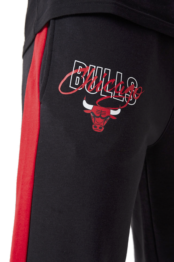 New Era - NBA Script Jogger - Chicago Bulls Trainingshose schwarz