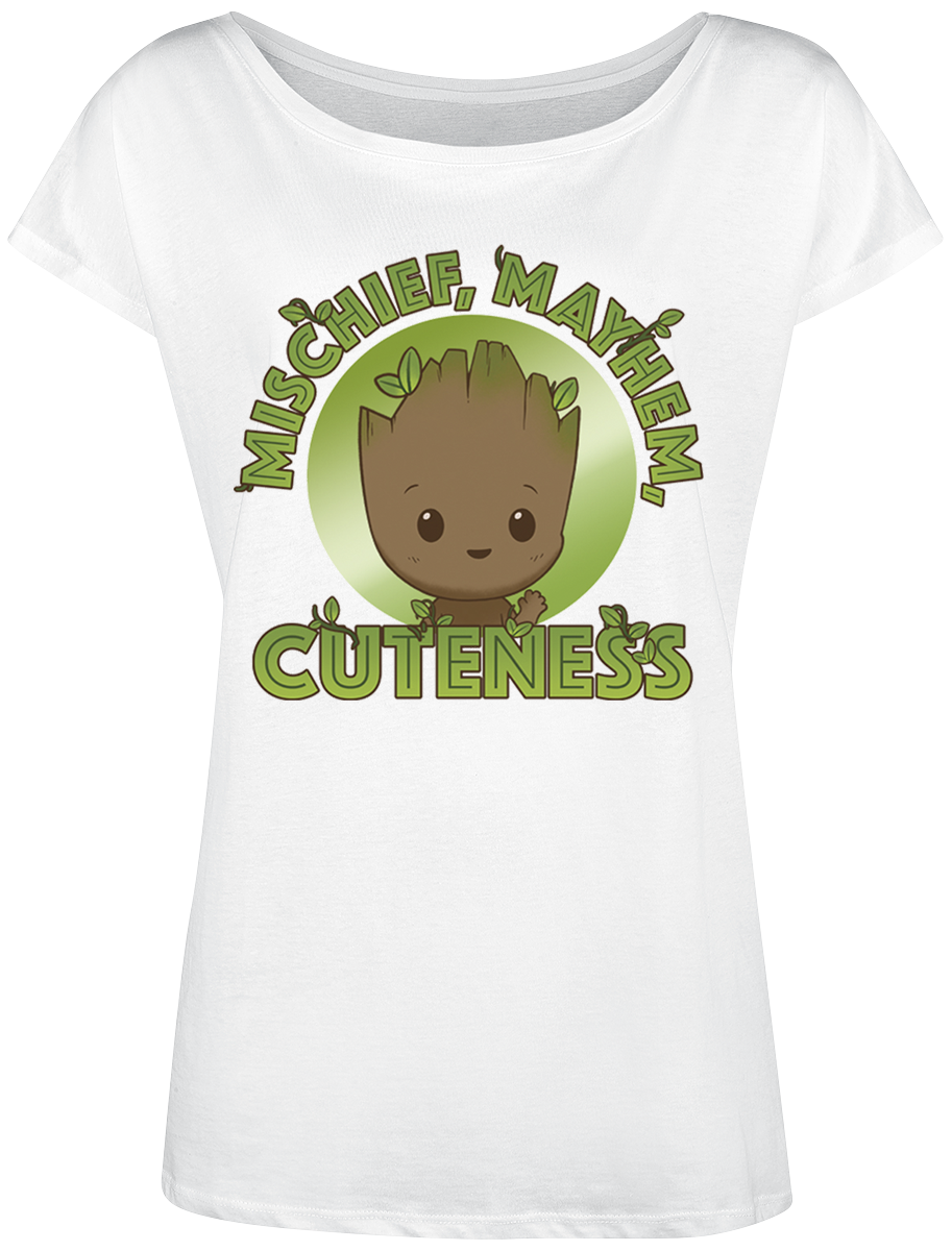 Guardians Of The Galaxy Cutness T-Shirt weiß