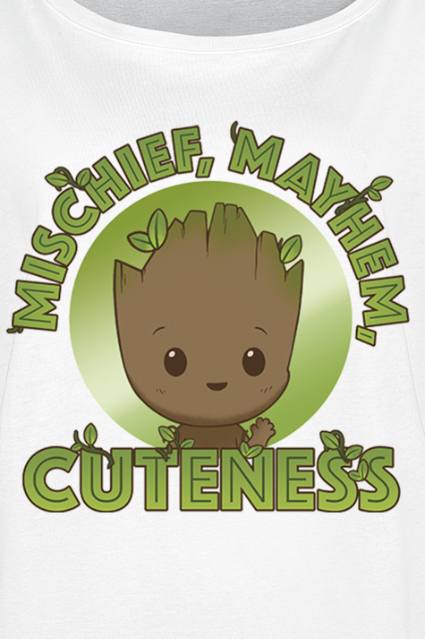 Guardians Of The Galaxy Cutness T-Shirt weiß