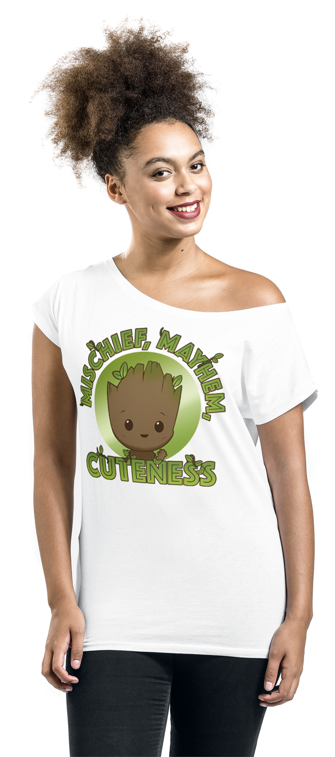 Guardians Of The Galaxy Cutness T-Shirt weiß