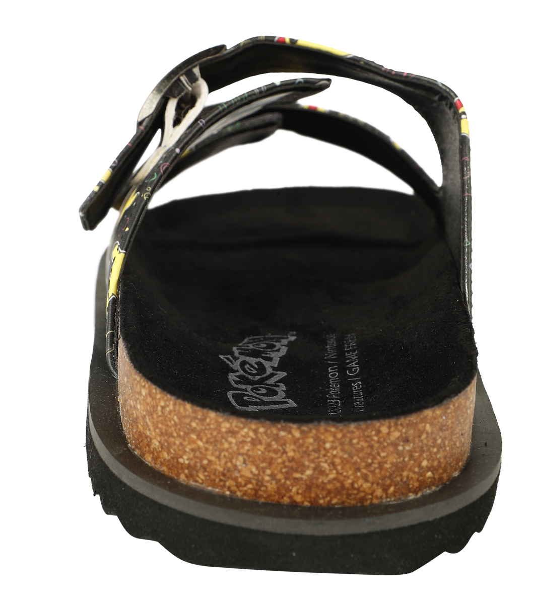 Pokémon - Gaming Sandale - Pikachu - EU37 bis EU41 - für Damen - Größe EU40 - schwarz  - EMP exklusives Merchandise!