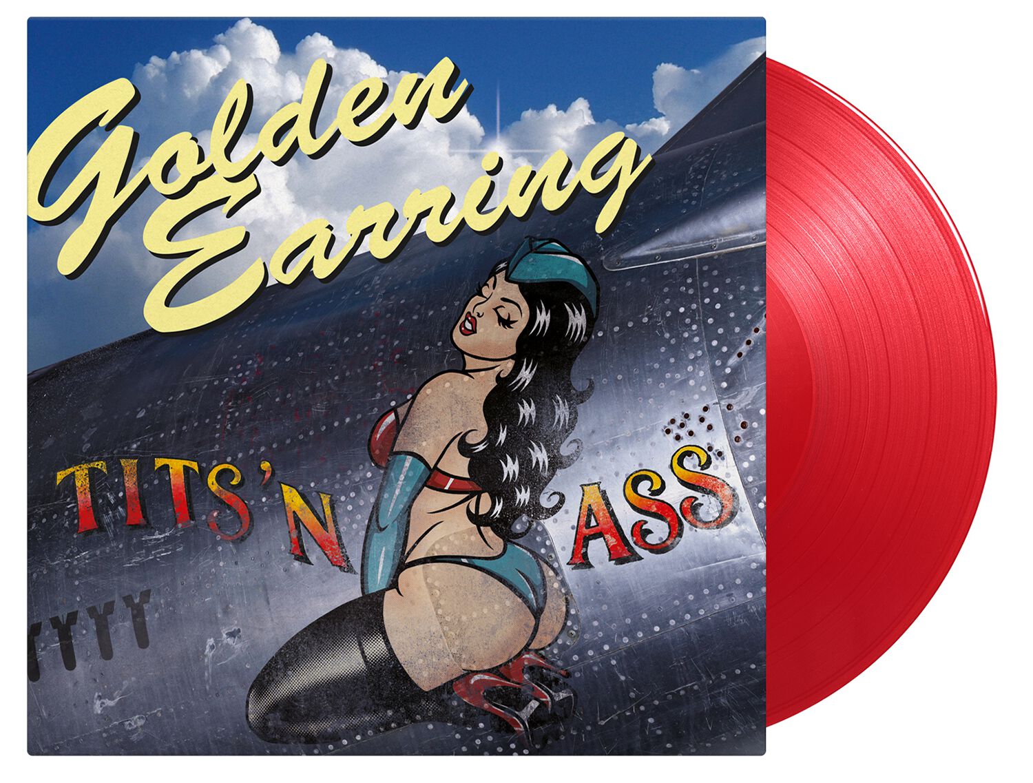 Golden Earring Tits ’n‘ ass LP farbig