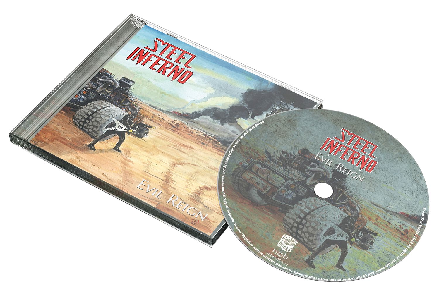 Steel Inferno Evil reign CD multicolor