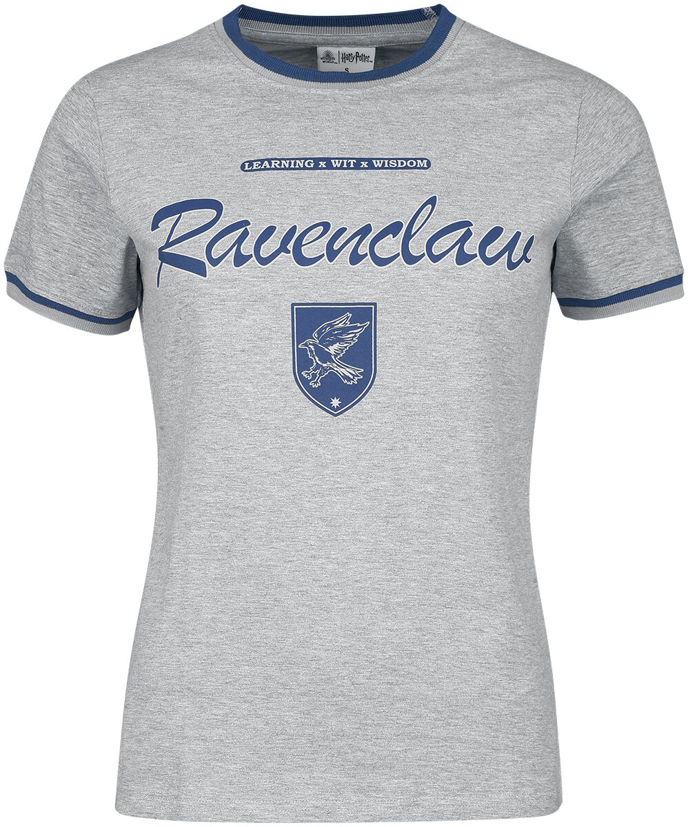Harry Potter T-Shirt - Ravenclaw - S bis XXL - für Damen - Größe L - multicolor  - Lizenzierter Fanartikel