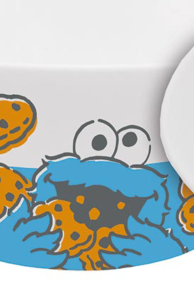 Sesamstraße Krümelmonster - Müslischale Müslischale multicolor