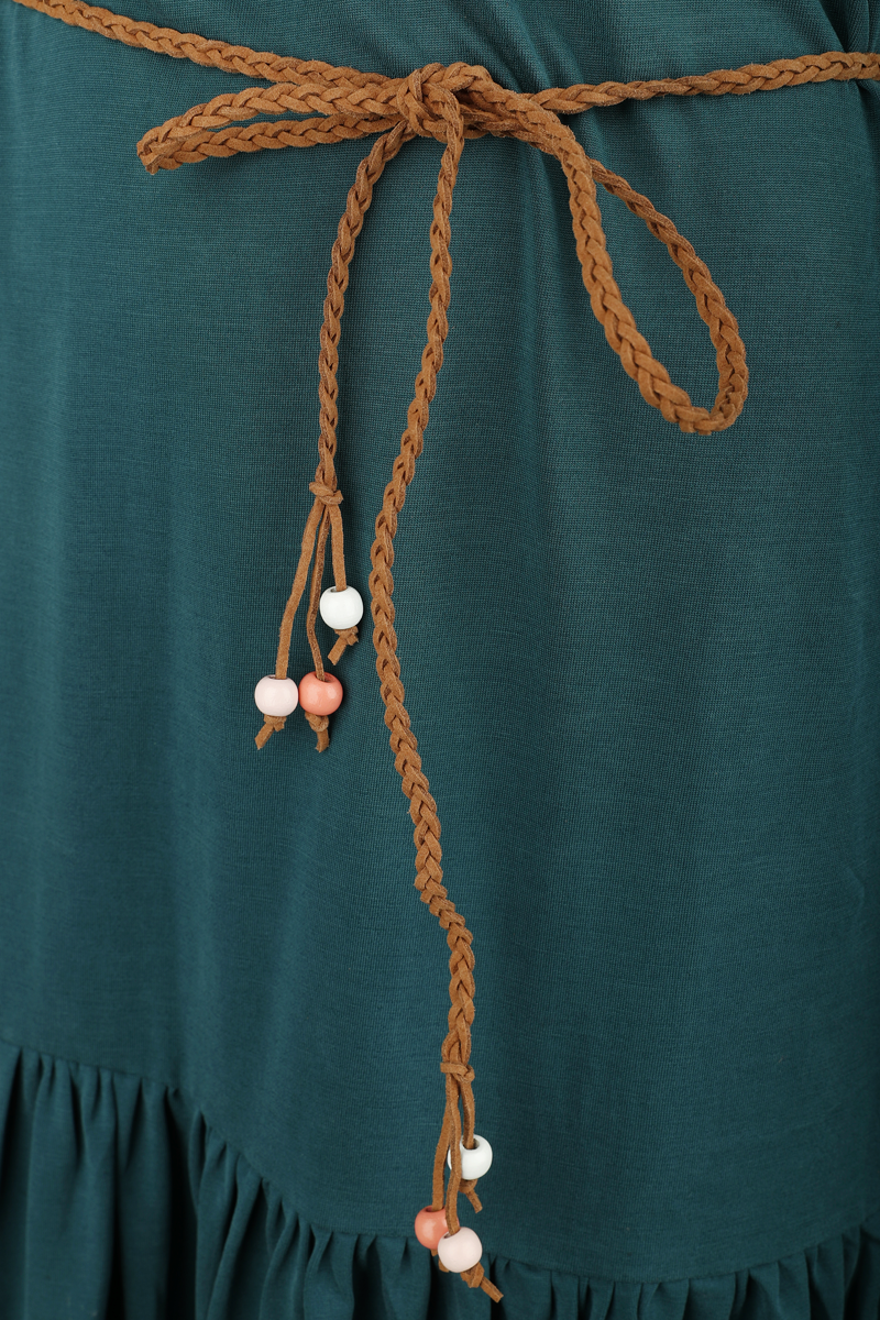 Ragwear THIME Mittellanges Kleid dunkelgrün