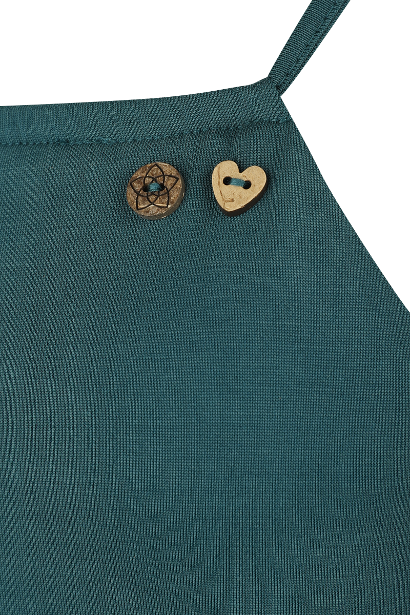 Ragwear THIME Mittellanges Kleid dunkelgrün