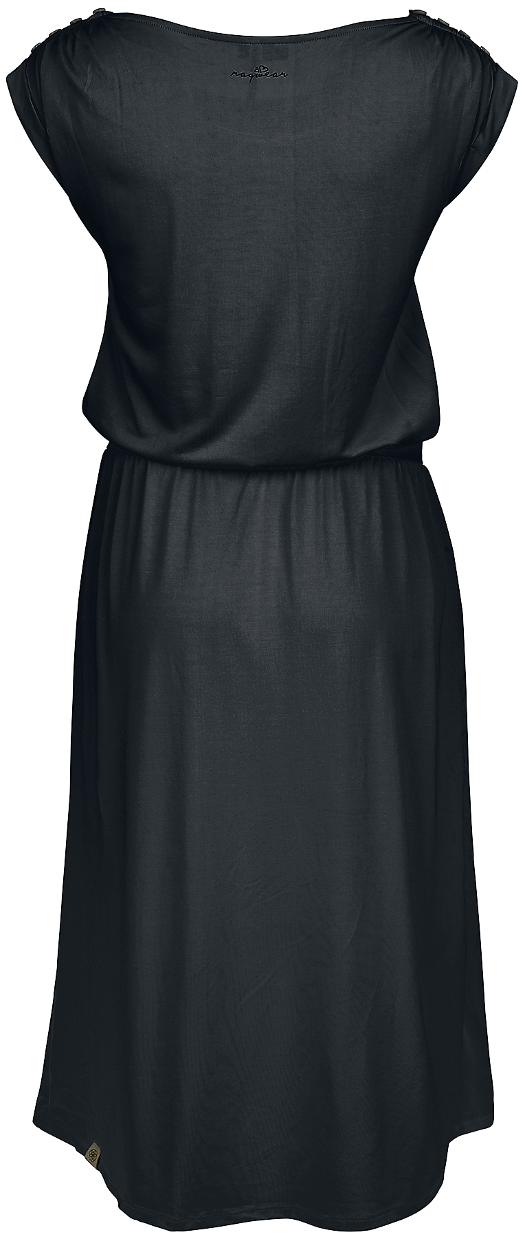Ragwear ETHANY Mittellanges Kleid schwarz
