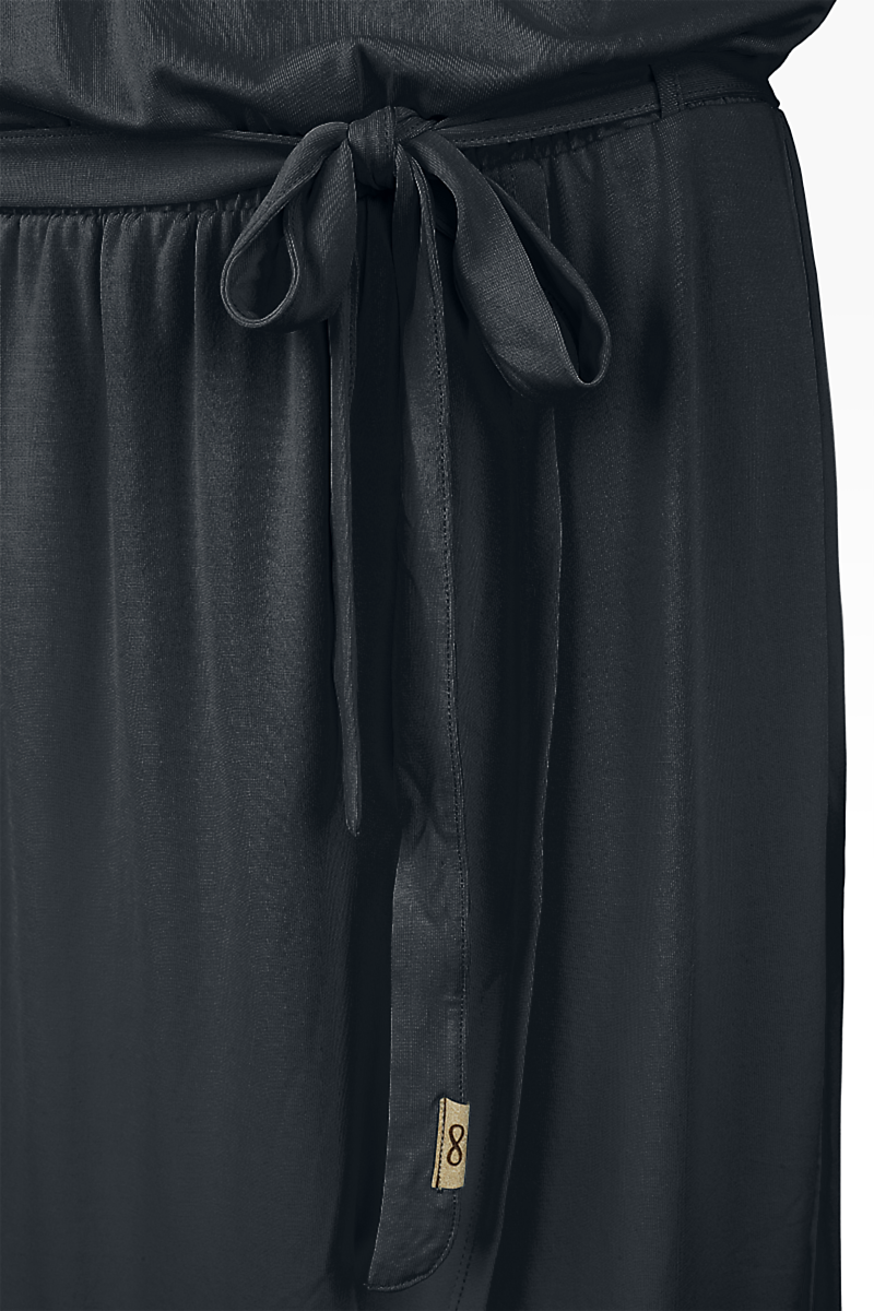 Ragwear ETHANY Mittellanges Kleid schwarz