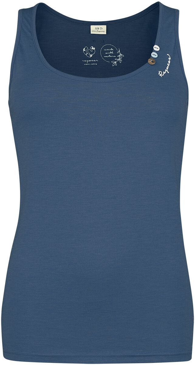 Top de Ragwear - FLOUKIA ORGANIC - XS à XL - pour Femme - bleu foncé