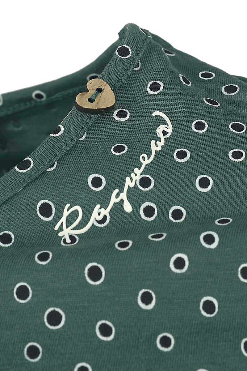 Ragwear OLINA DRESS ORGANIC Mittellanges Kleid dunkelgrün