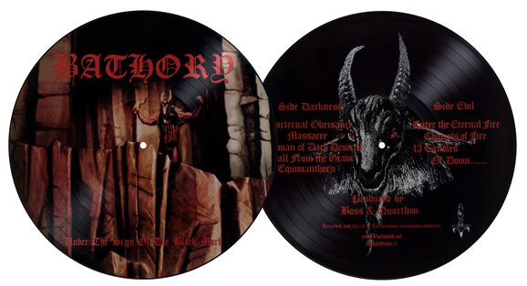 Bathory Under the sign of the Black Mark LP Picture