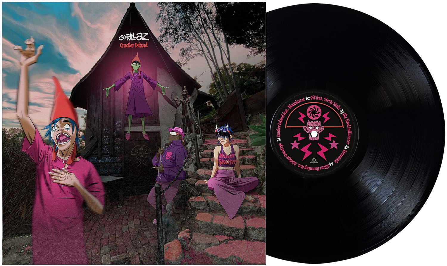 Gorillaz Cracker island LP multicolor