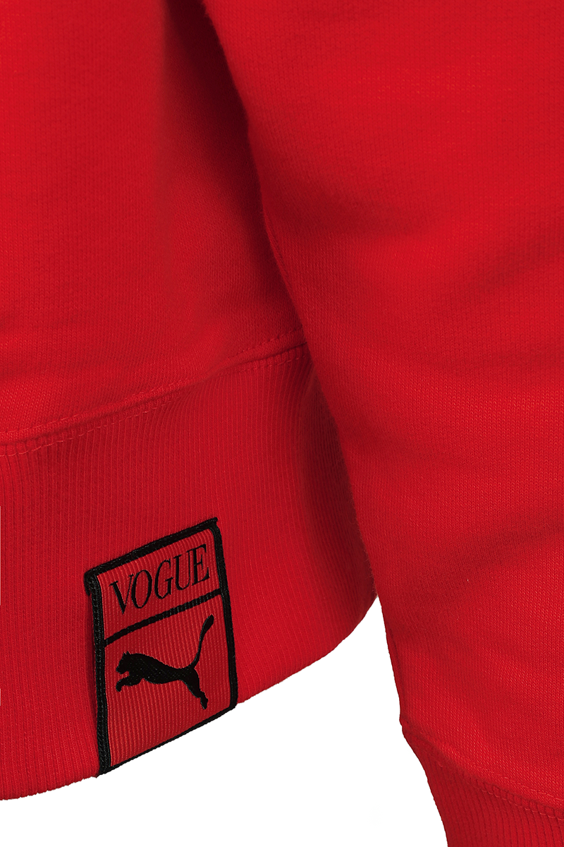 Puma PUMA x VOGUE Hoodie TR Kapuzenpullover rot