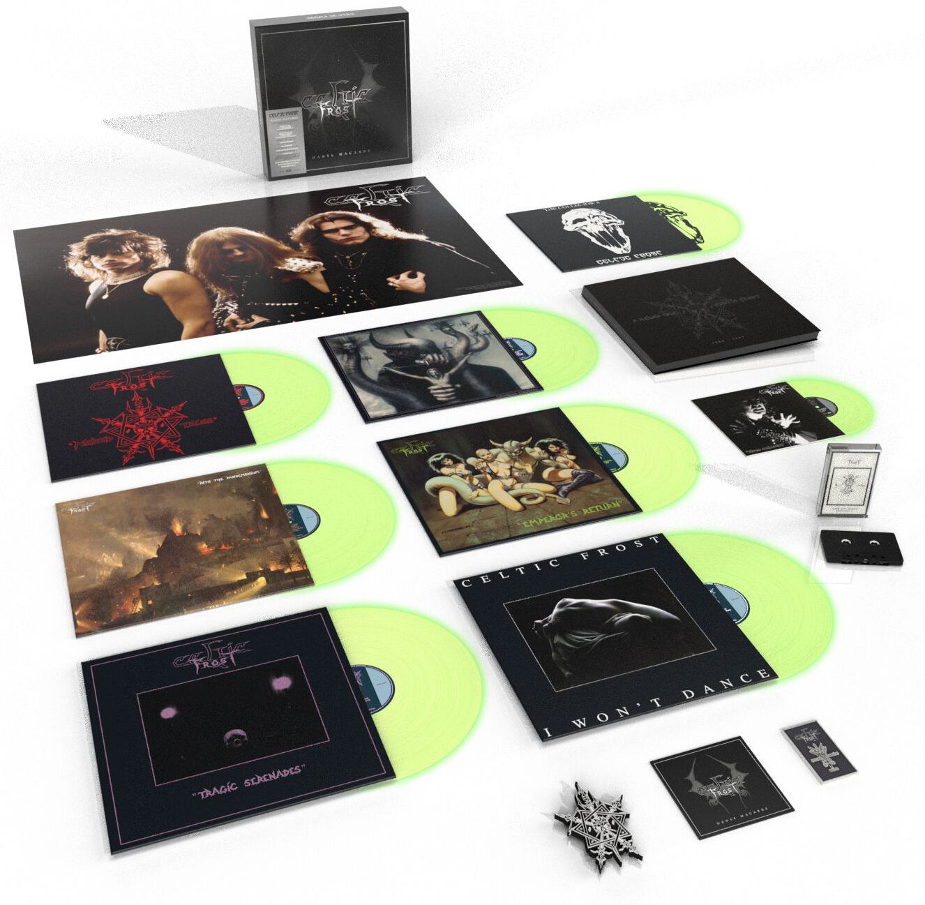 Celtic Frost Danse macabre - Discography 1984-1987 LP multicolor