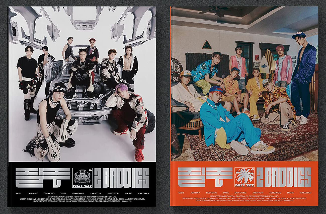 NCT 127 The 4th Album 질주 (2 Baddies) CD multicolor