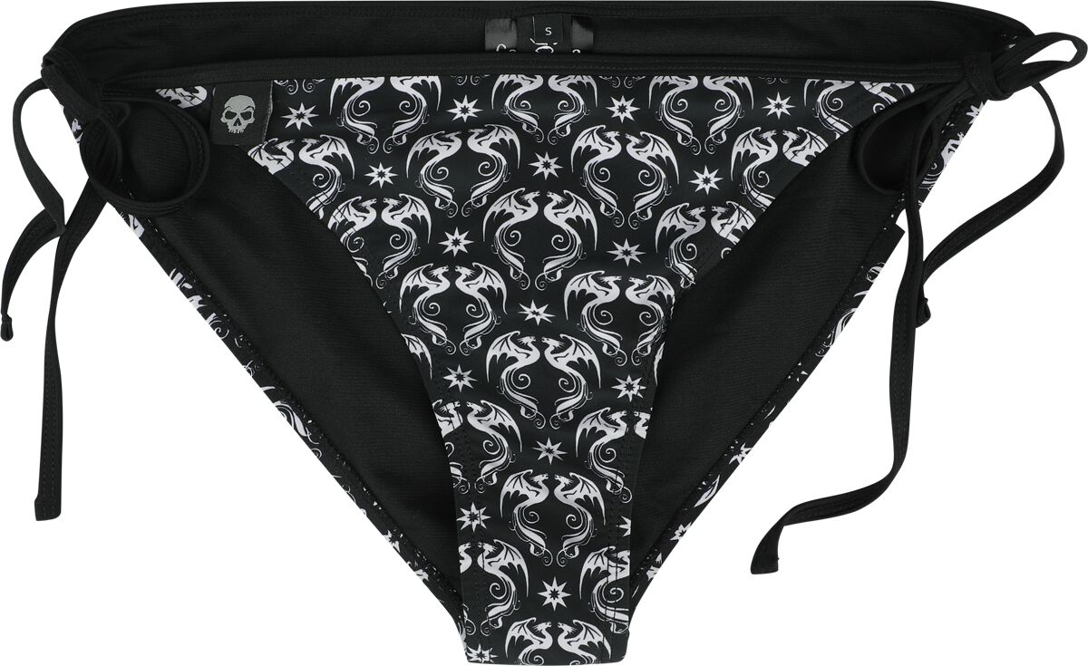 Gothicana by EMP Gothicana X Anne Stokes - Bikini Brief Bikini-Unterteil schwarz in XL