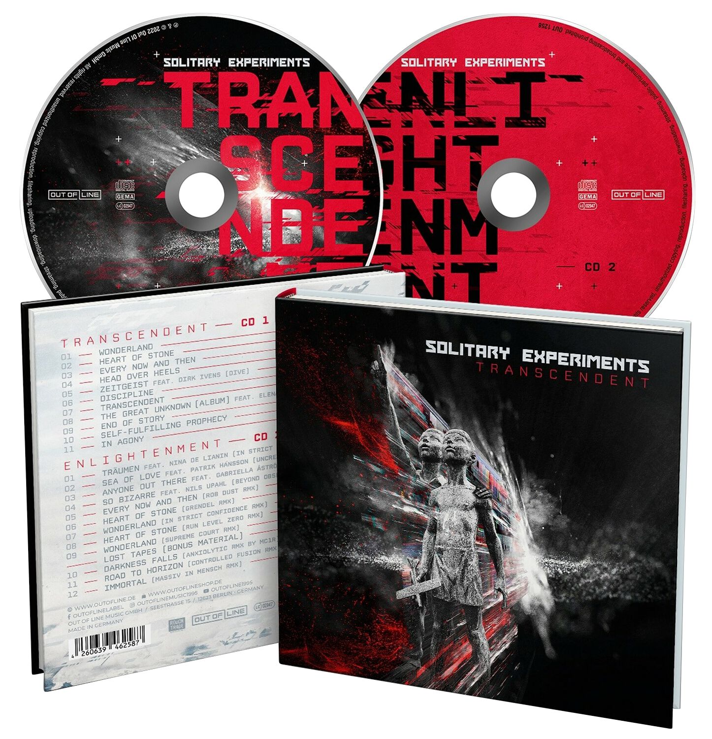Solitary Experiments Transcendent CD multicolor