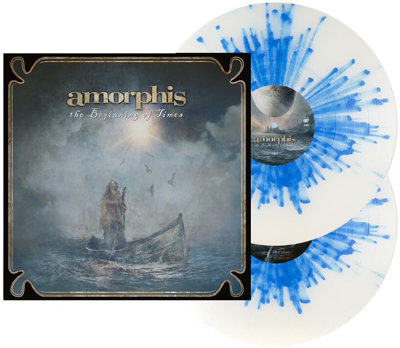 Amorphis The beginning of times LP splattered Amorphis The beginning of times LP splattered