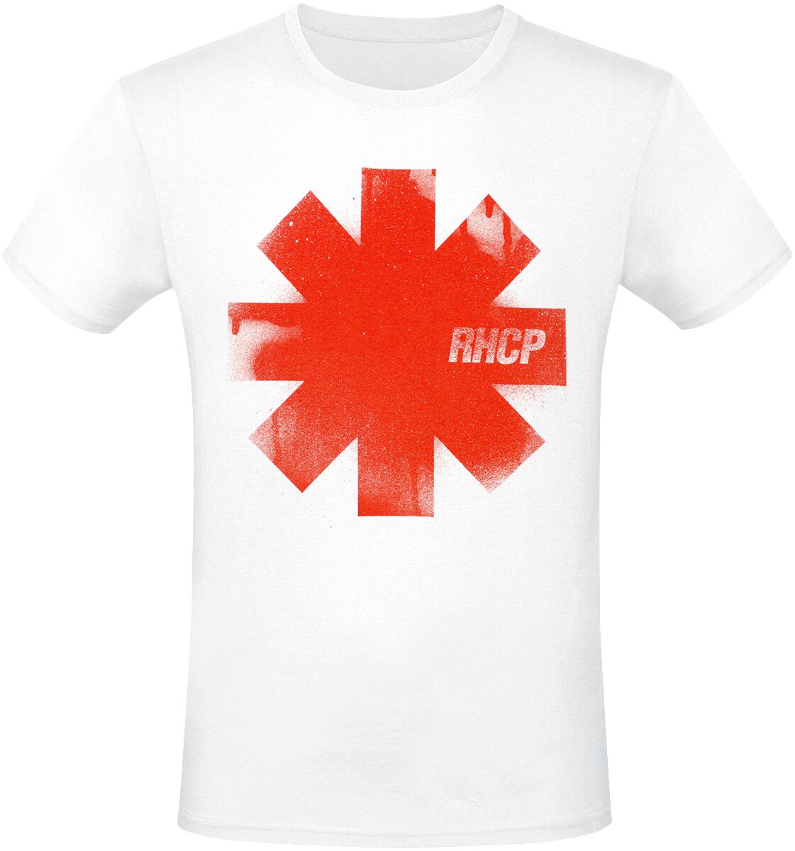 Levně Red Hot Chili Peppers Red Logo Tričko bílá