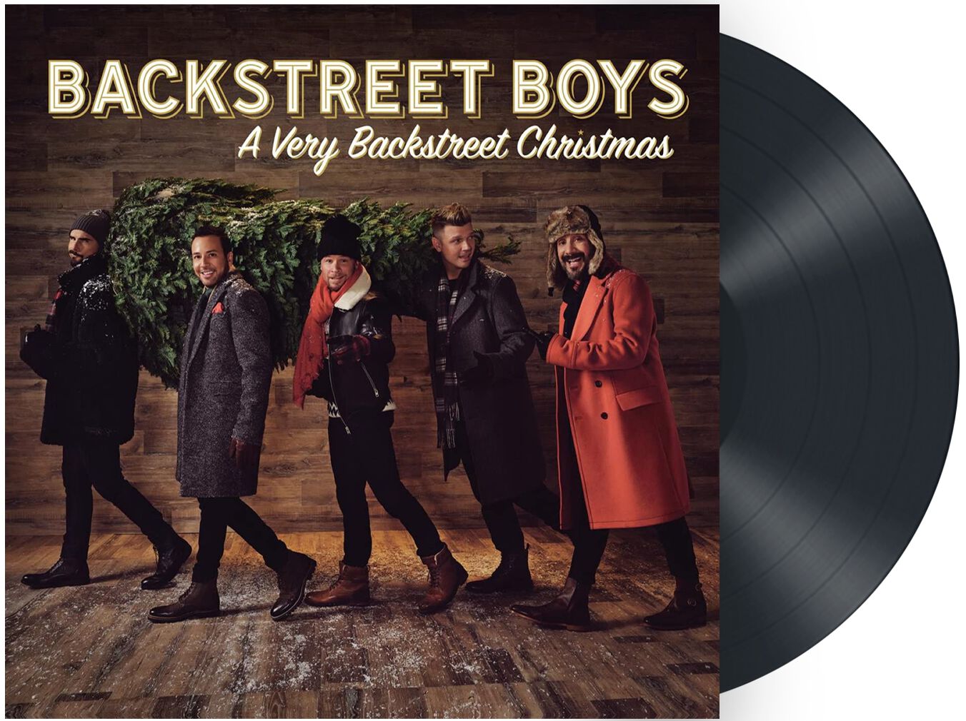 Backstreet Boys A Very Backstreet Christmas LP multicolor