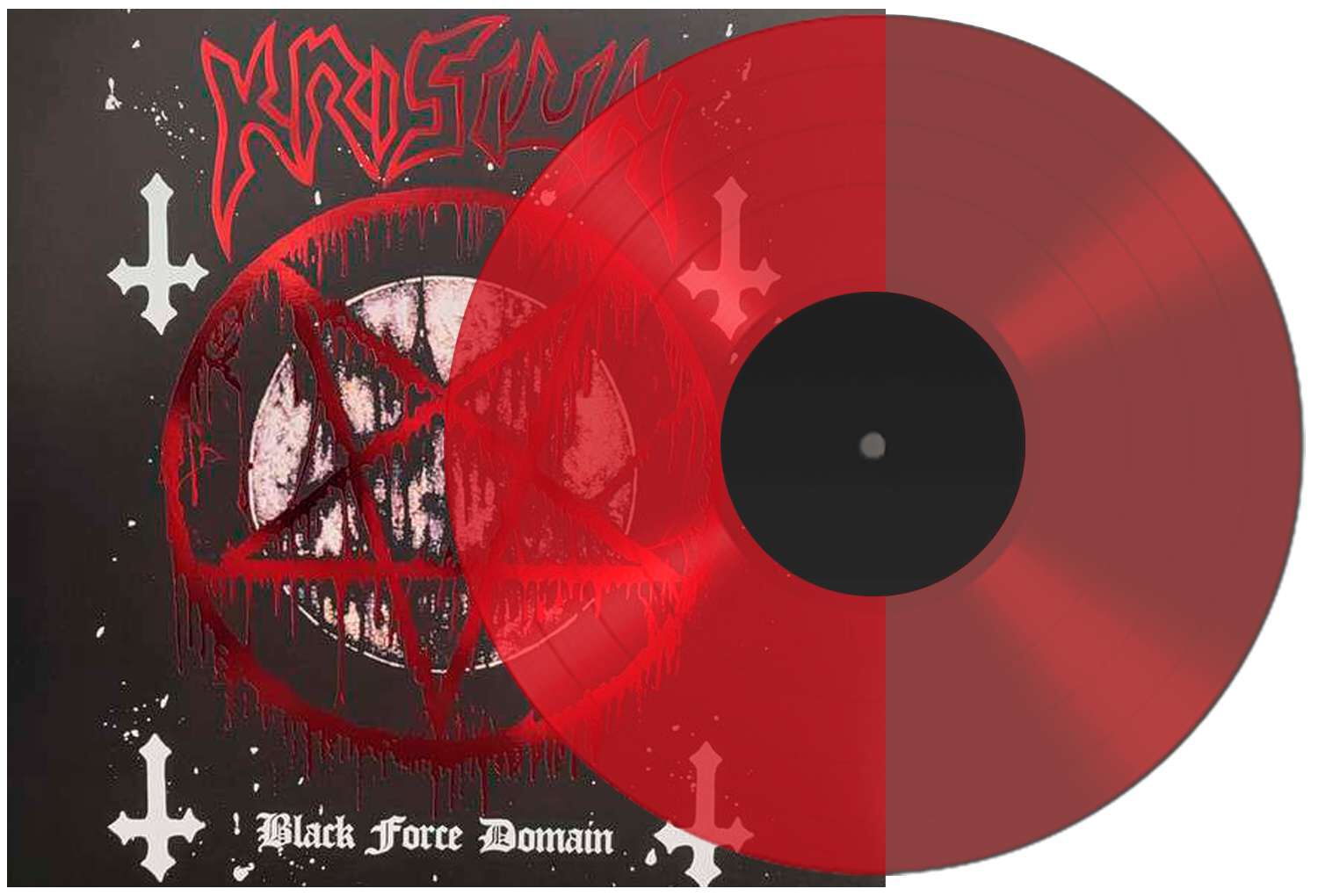 Krisiun Black force domain LP rot