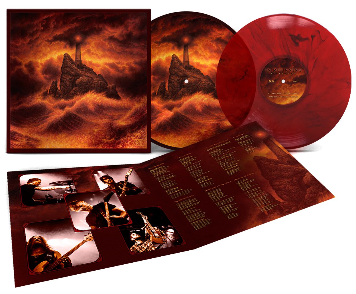 In Mourning Afterglow LP Picture