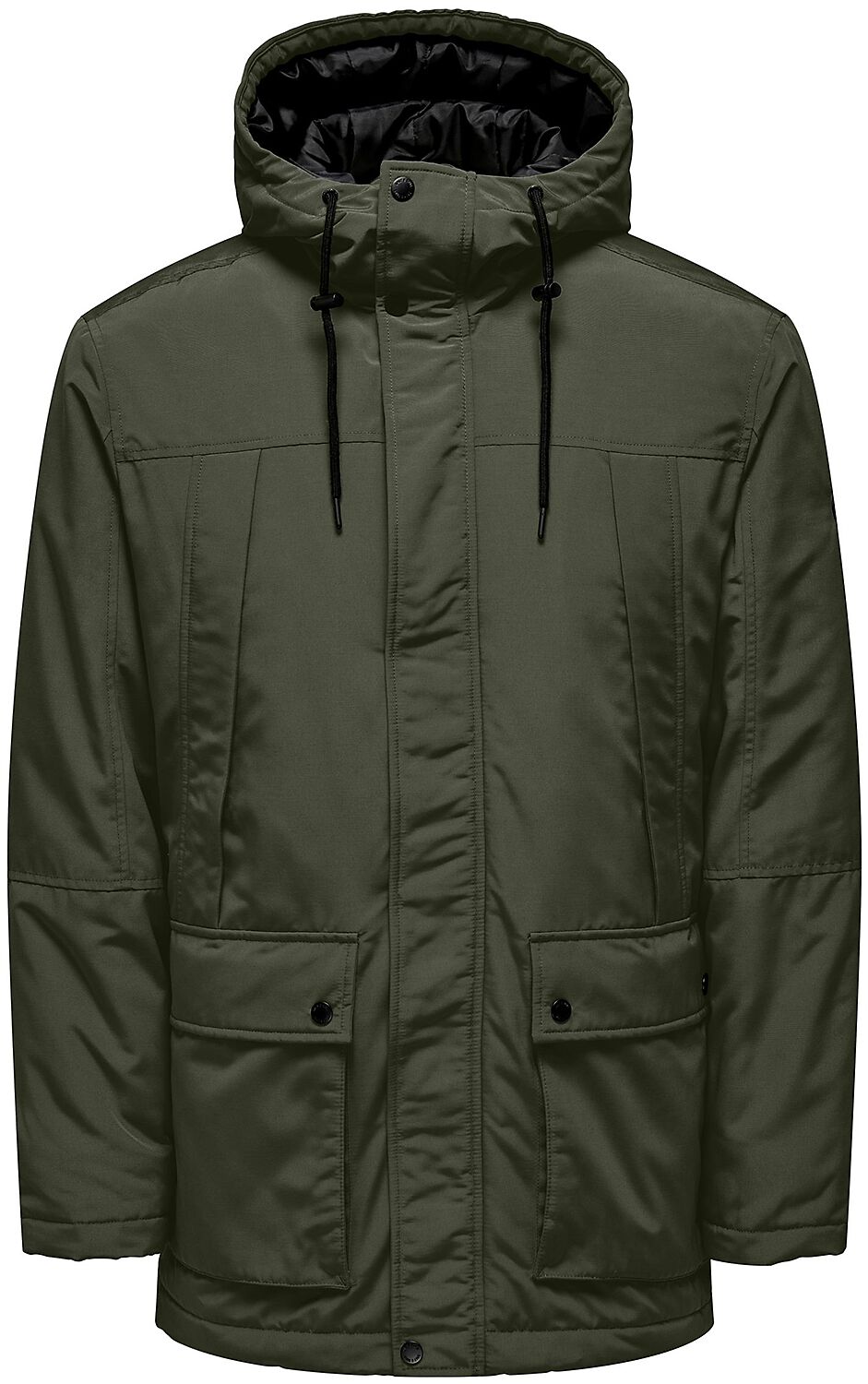 ONLY and SONS ONSJAYDEN PARKA OTW VD Mantel oliv in XL