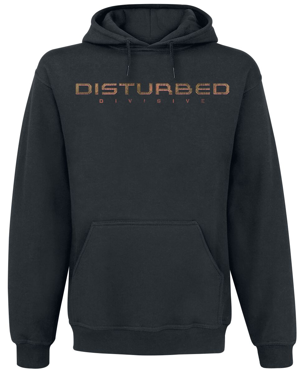 Disturbed Divisive Kapuzenpullover schwarz