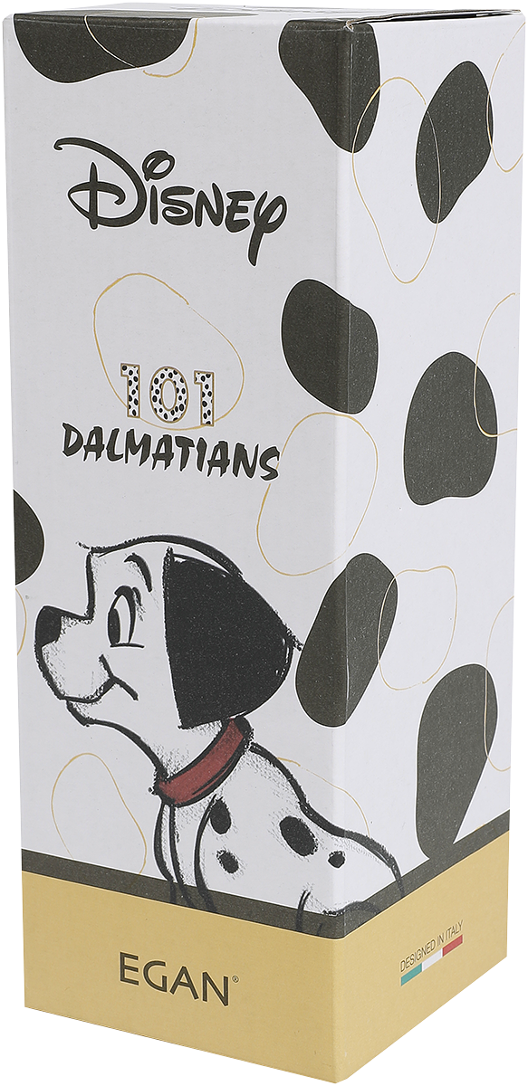 101 Dalmatiner Wasserflasche Trinkflasche weiß schwarz